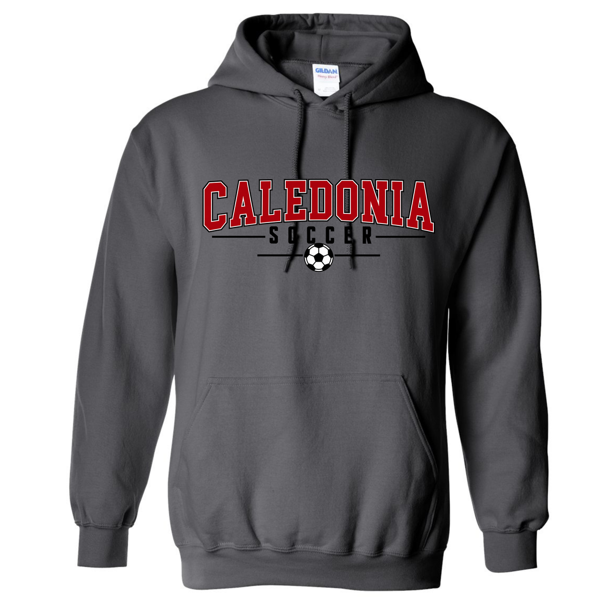 Caledonia Soccer Hoodie (Charcoal)
