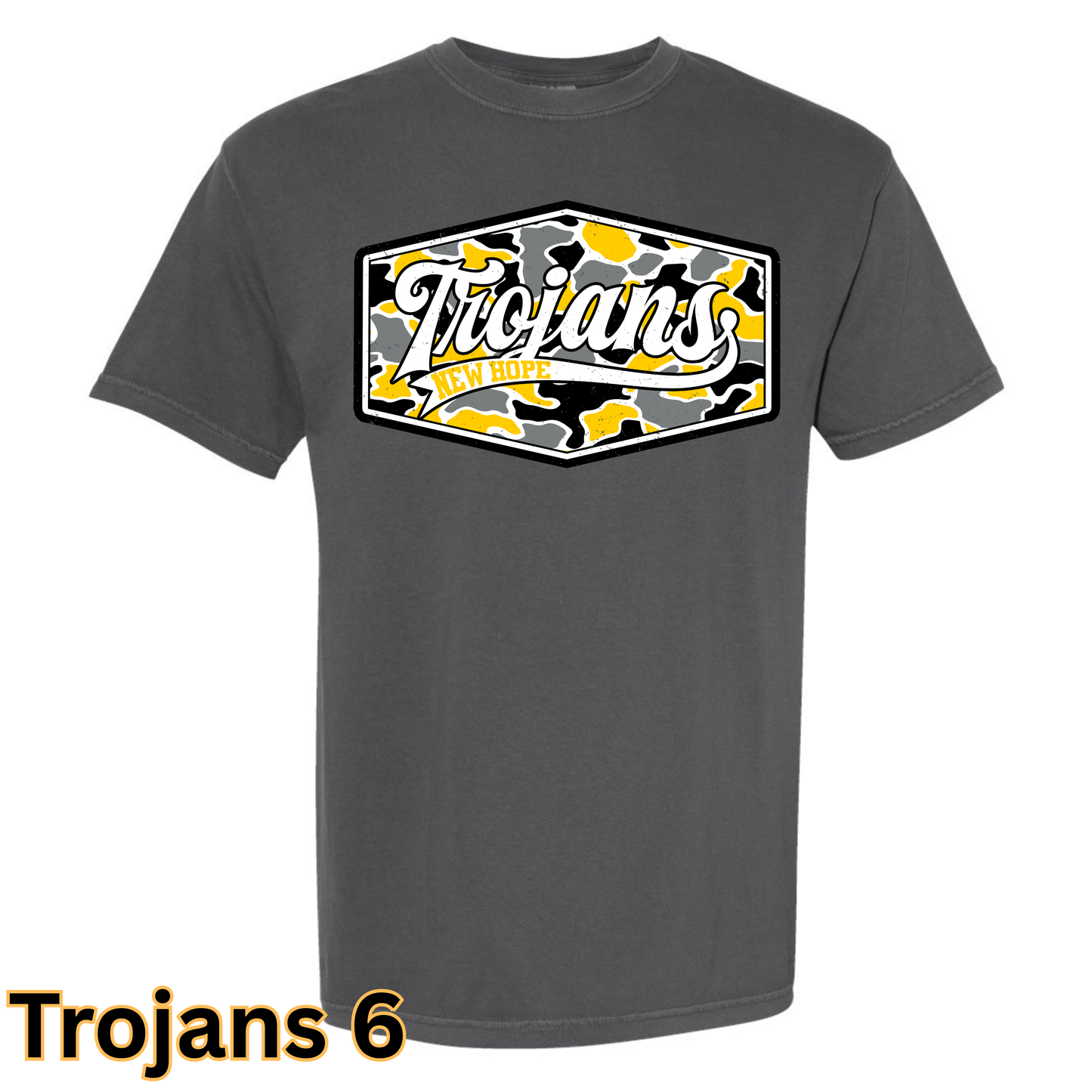 Trojans6 Youth CC T-Shirt (Pepper)