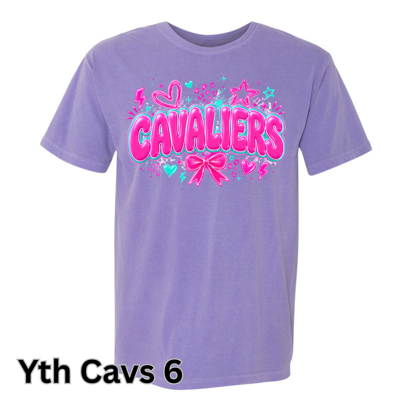 Cavs6 Youth CC T-Shirt (Violet)