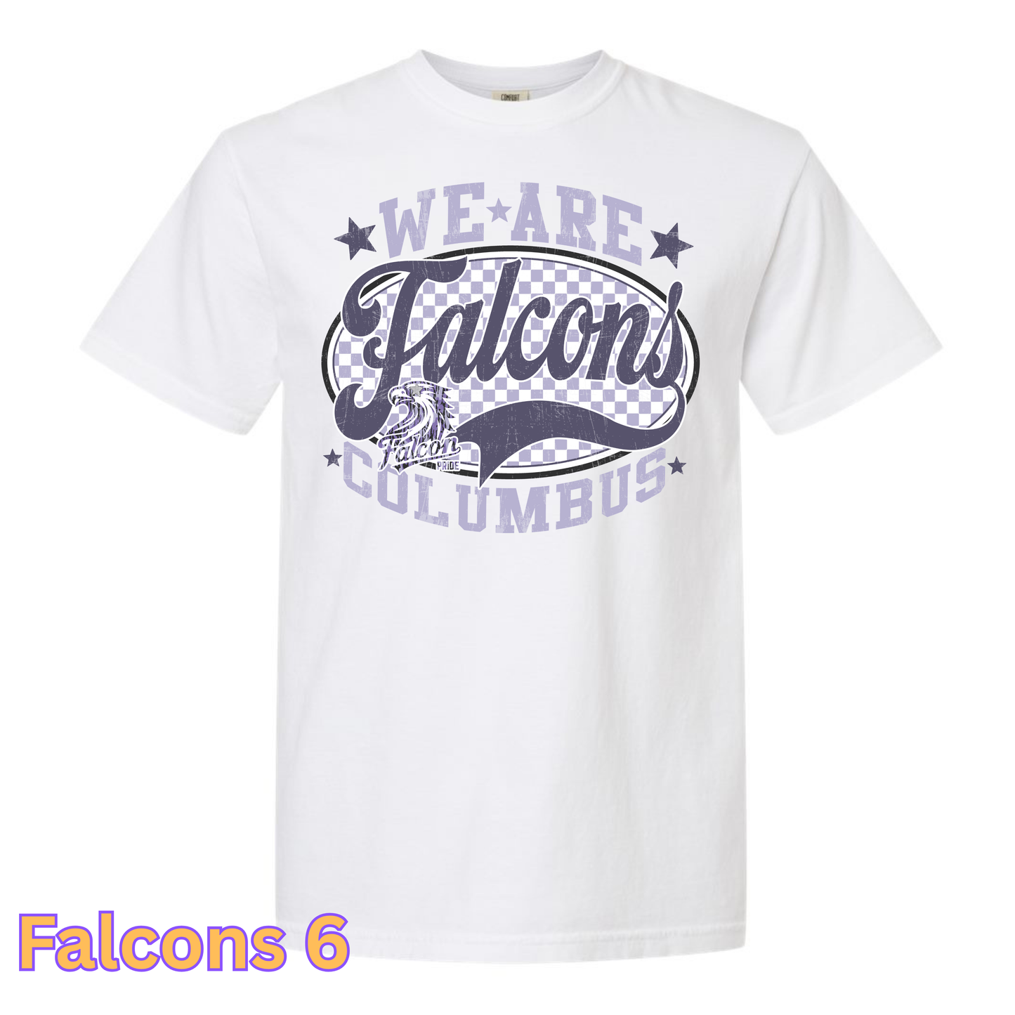 Falcons6 Youth CC T-Shirt (White)