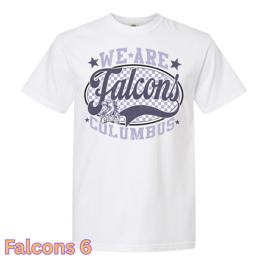 Falcons6 Youth CC T-Shirt (White)