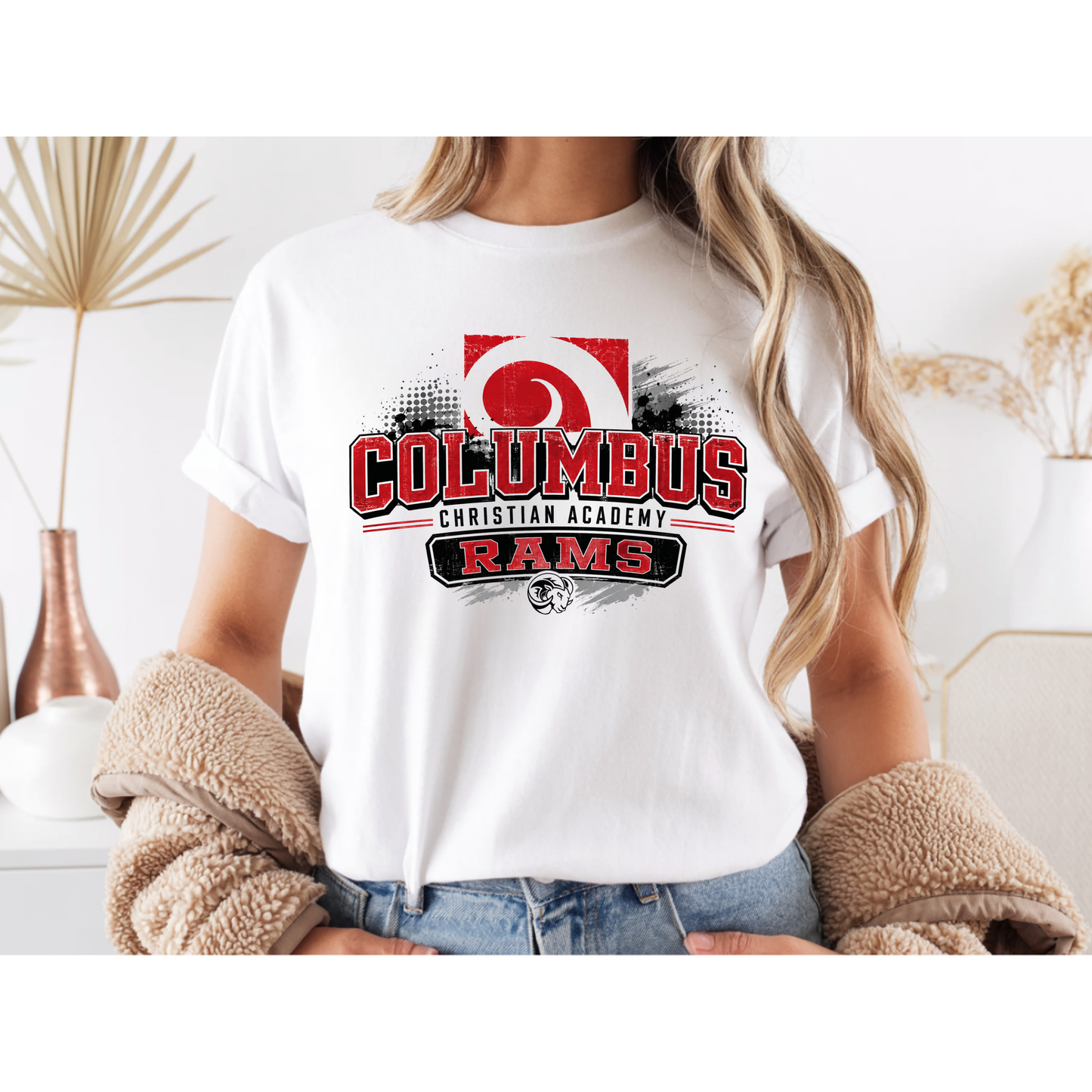 RAMS7 CC T-Shirt (White)