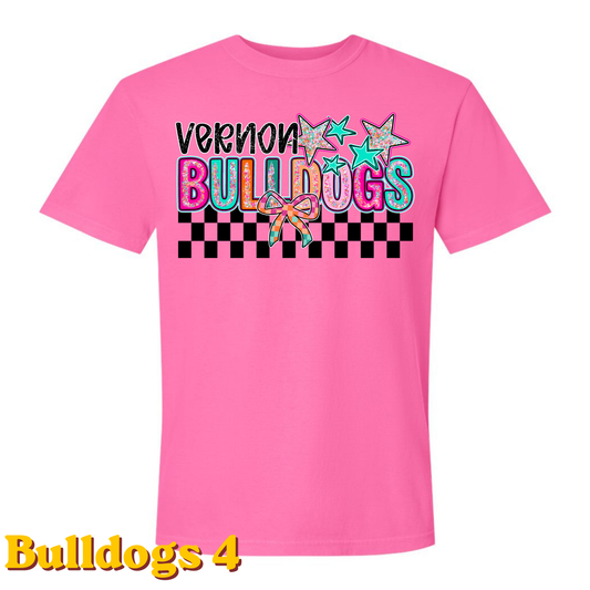 Bulldogs4 Youth CC T-Shirt (Neon Pink)
