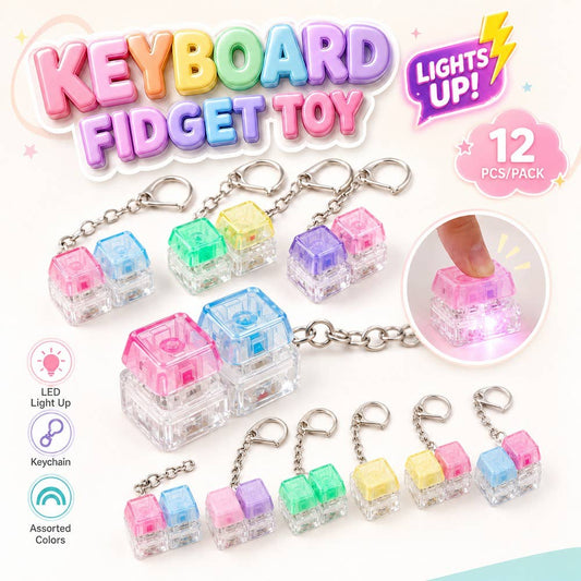 Light Up Keyboard Fidget