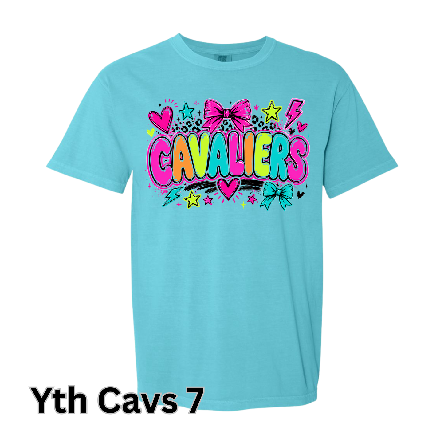 Cavs7 Youth CC T-Shirt (Lagoon)