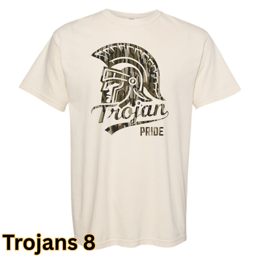 Trojans8 Youth CC T-Shirt (Ivory)