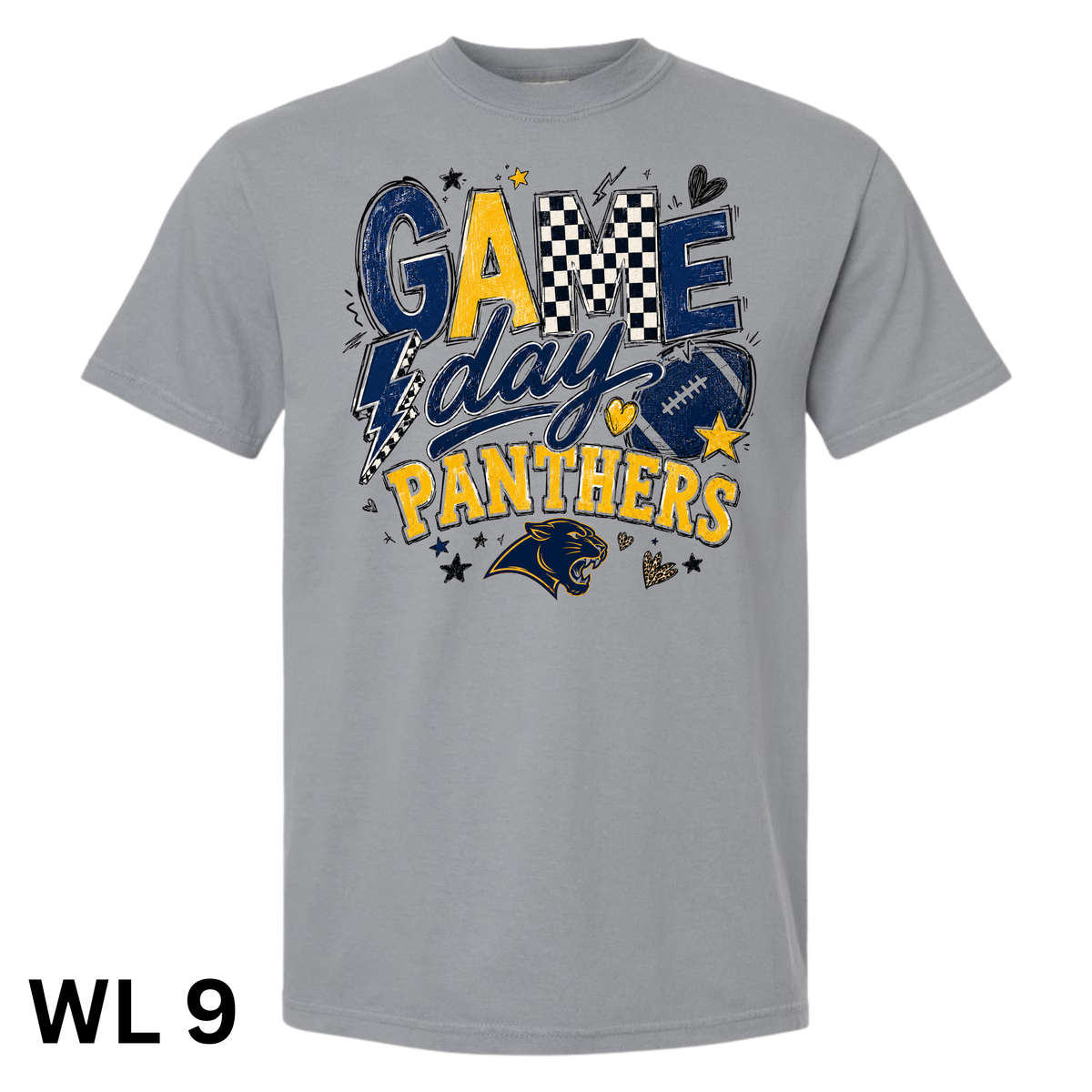 Panthers9 Youth CC T-Shirt (Granite)