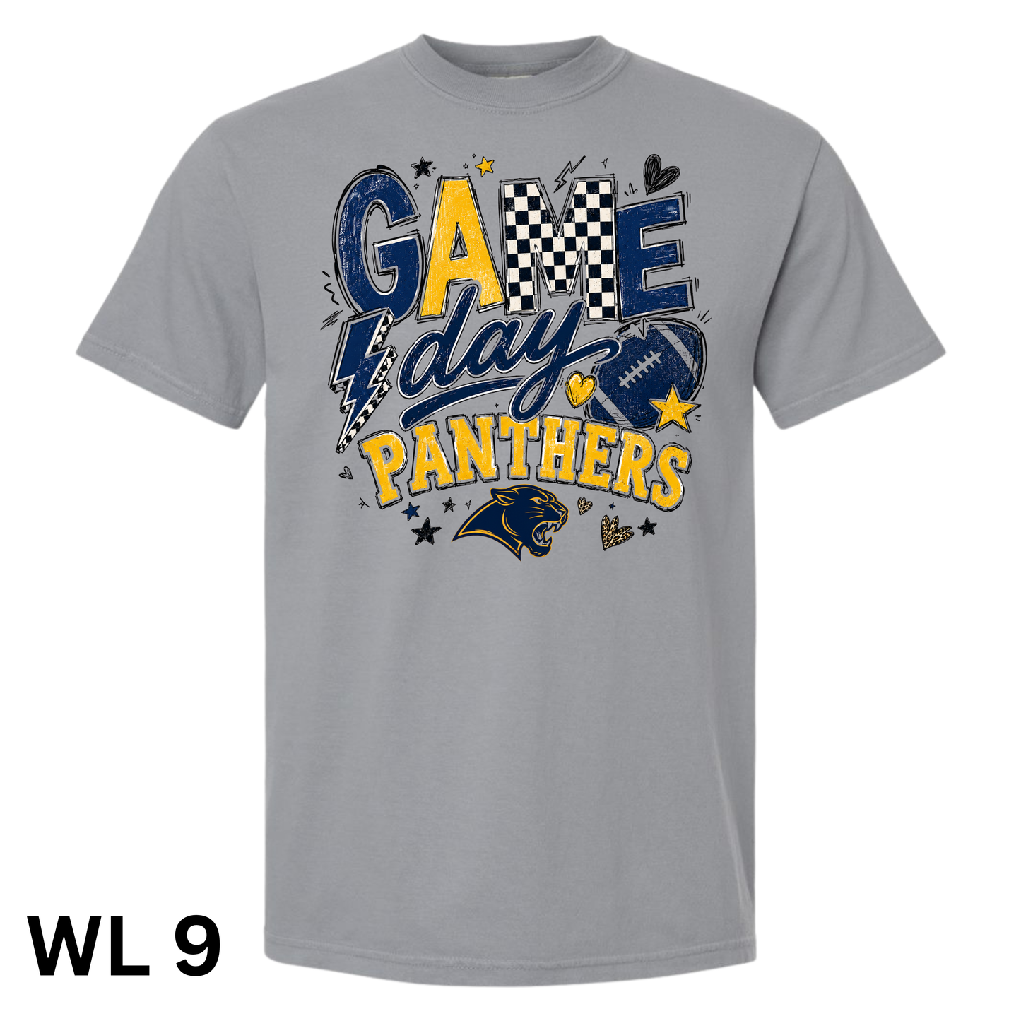 Panthers9 CC T-Shirt (Granite)