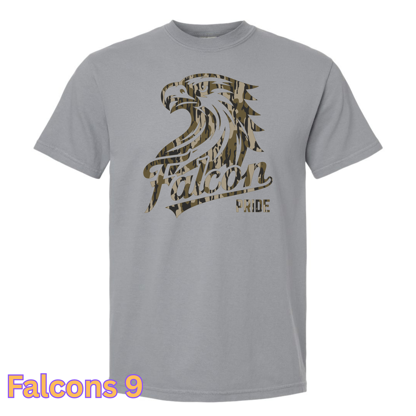 Falcons9 Youth CC T-Shirt (Granite)