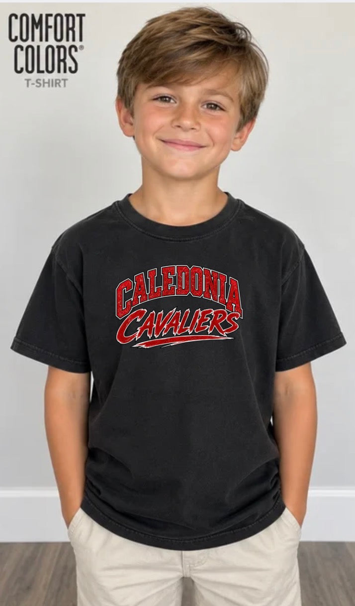 Comfort Color black Cavaliers T-Shirt