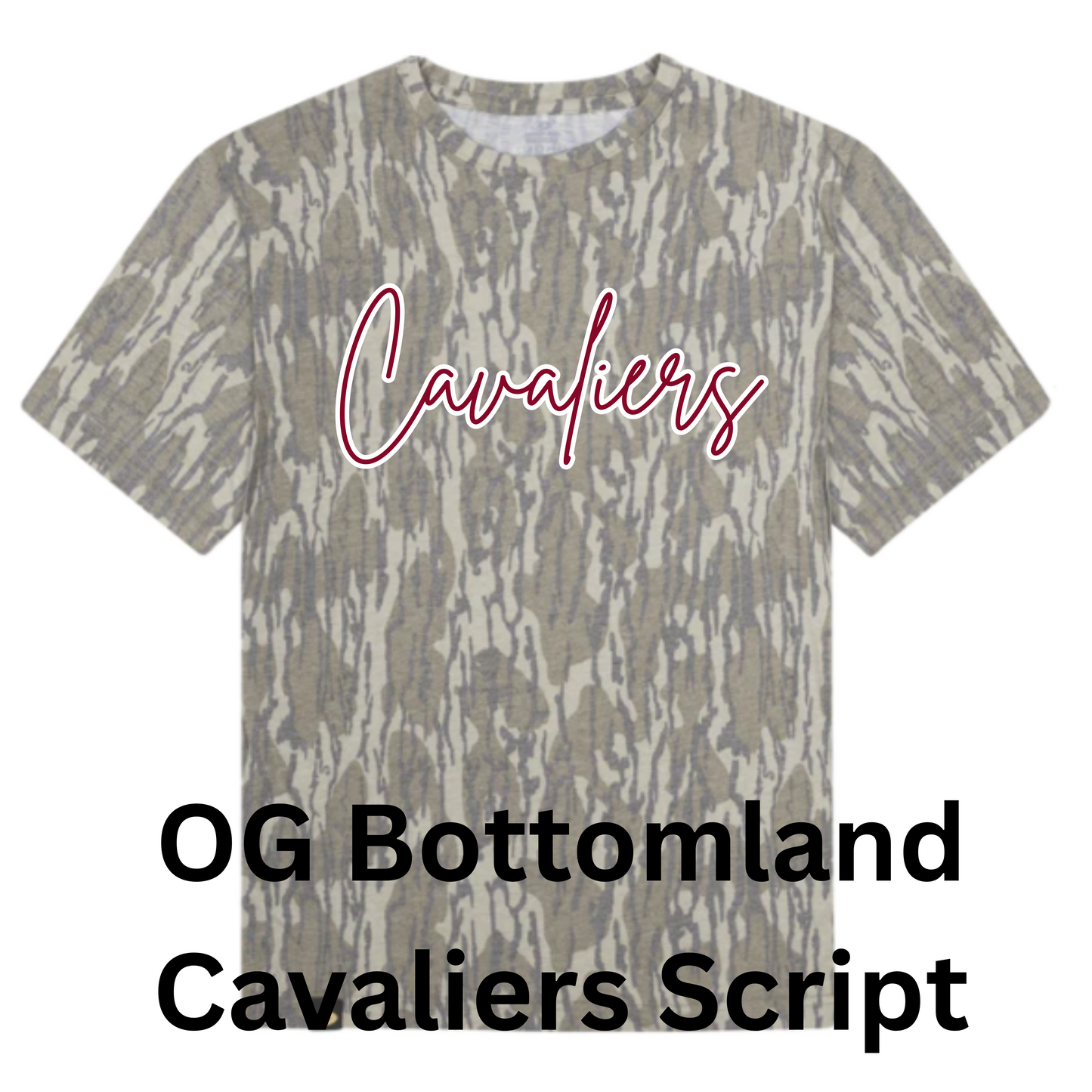 Mossy Oak Washed Out Toddlerd Tee w/ Print - Original Bottomland