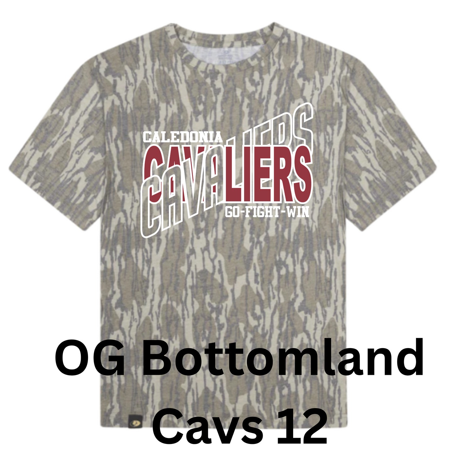 Mossy Oak Washed Out Tee w/ Print - Original Bottomland