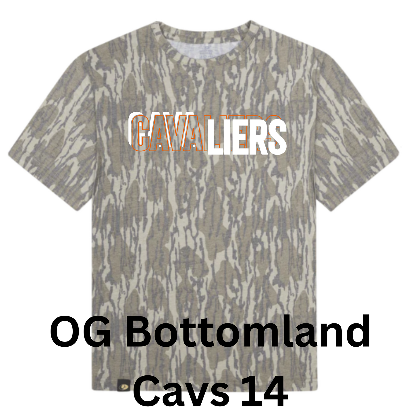Mossy Oak Washed Out Tee w/ Print - Original Bottomland