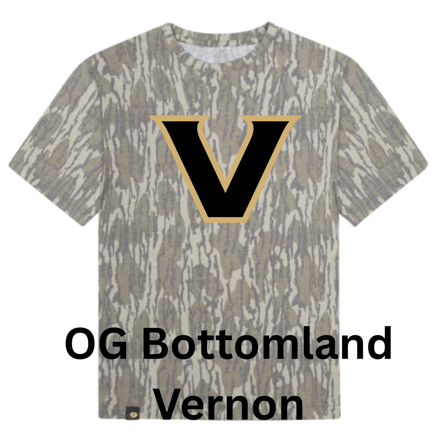 Mossy Oak Washed Out Toddlerd Tee w/ Print - Original Bottomland