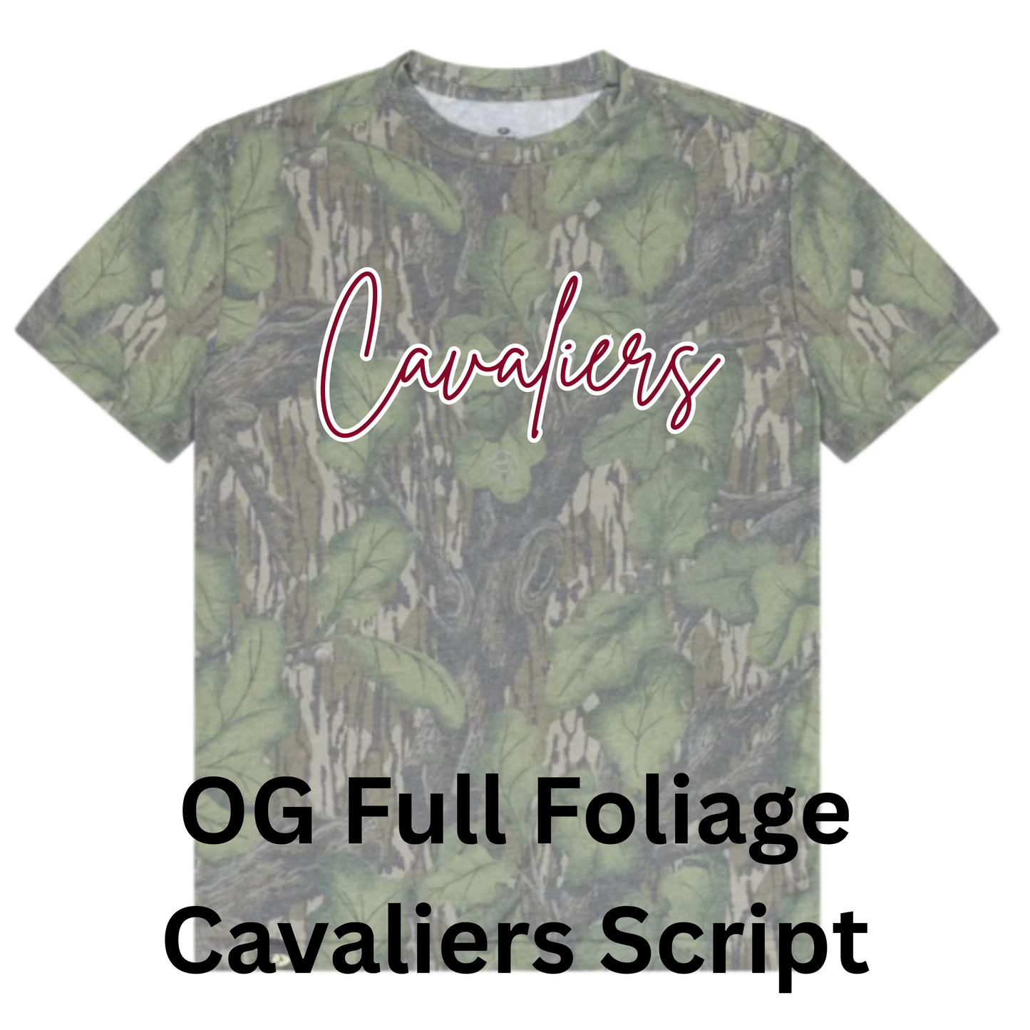 Mossy Oak Washed Out Tee w/ Print - Full Foliage