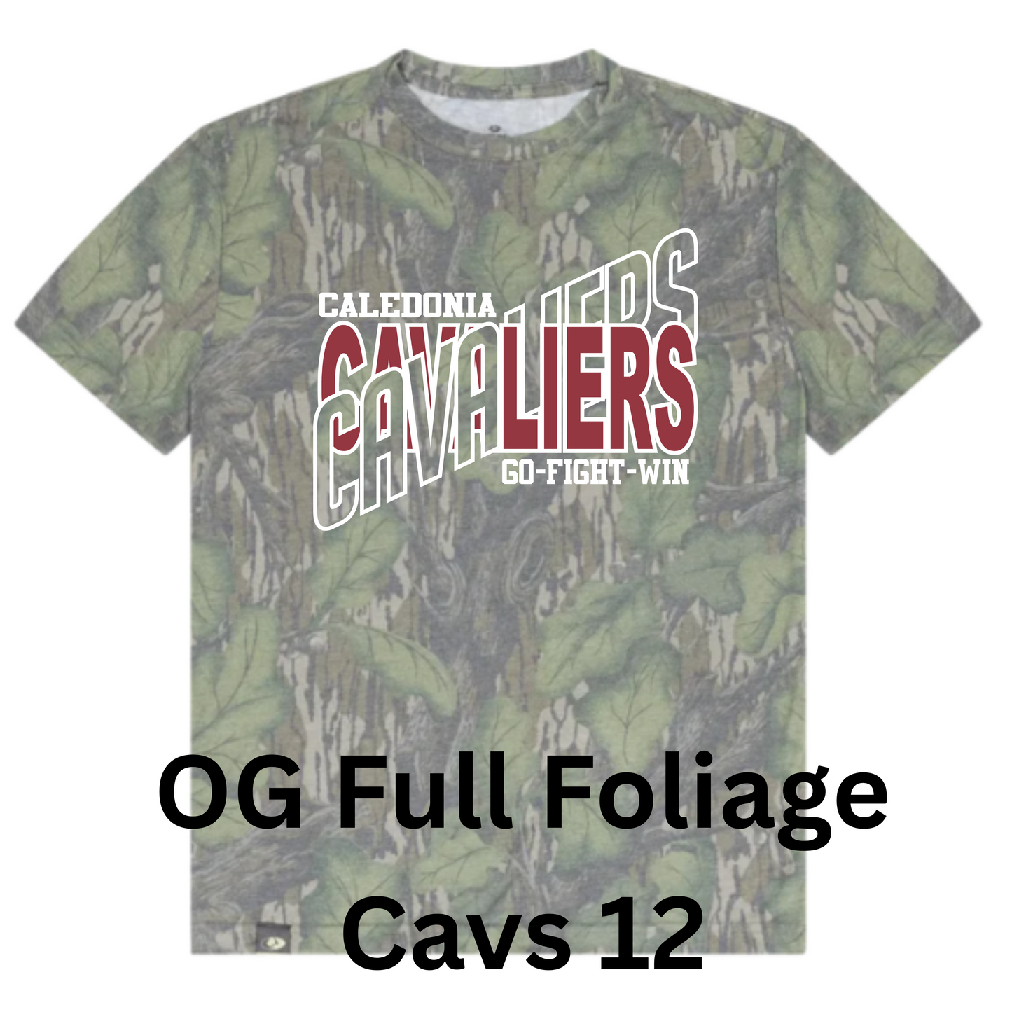 Mossy Oak Washed Out Tee w/ Print - Full Foliage