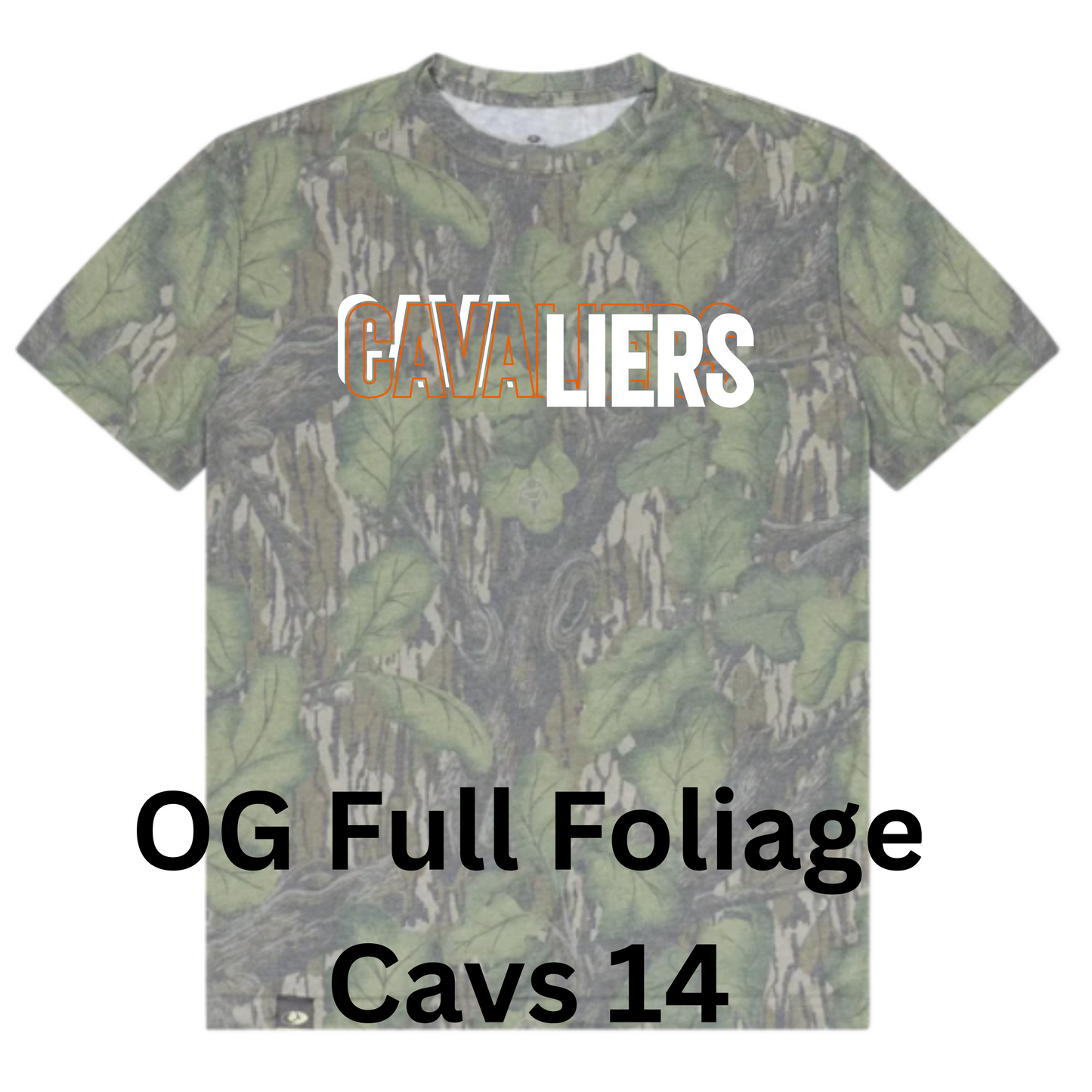 Mossy Oak Washed Out Tee w/ Print - Full Foliage