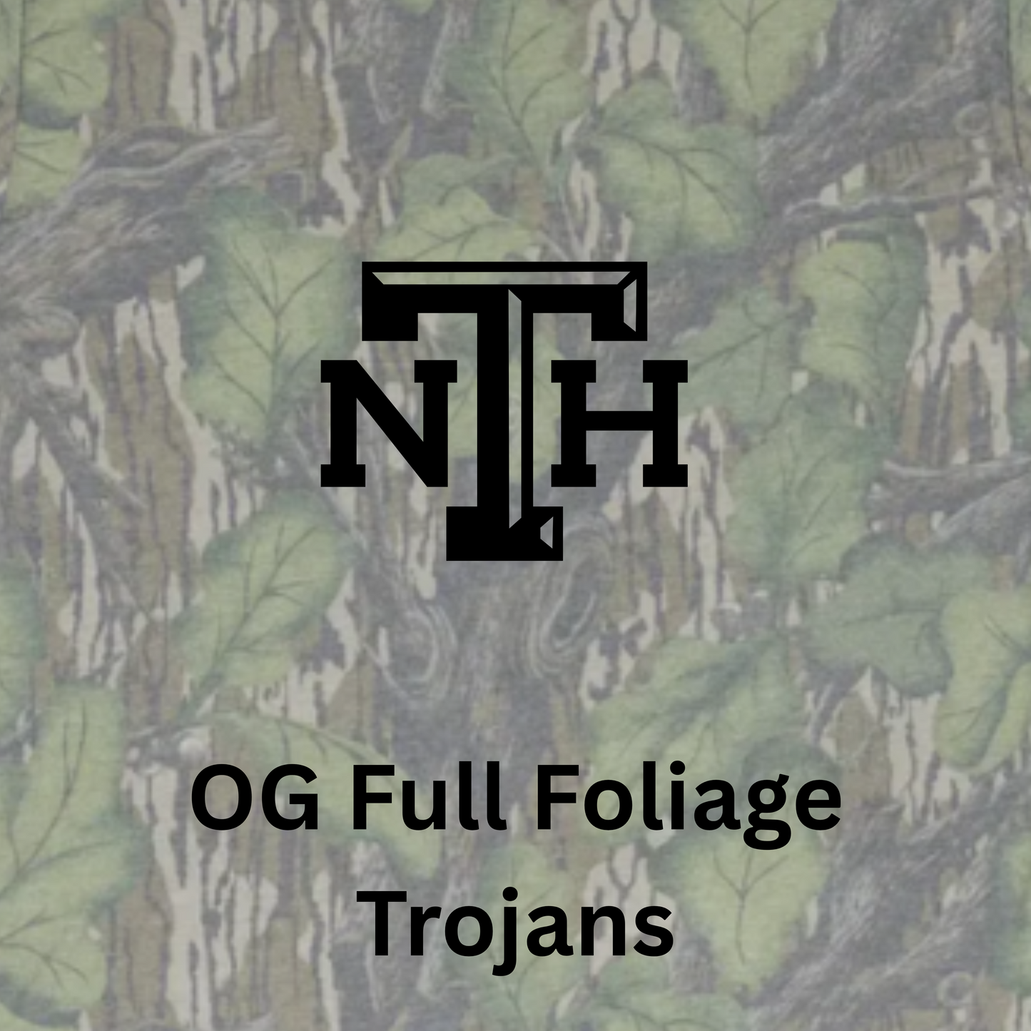 Mossy Oak Washed Out Long Sleeve w/ Print - Full Foliage