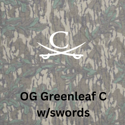 Mossy Oak Washed Out Long Sleeve w/ Print - Greenleaf