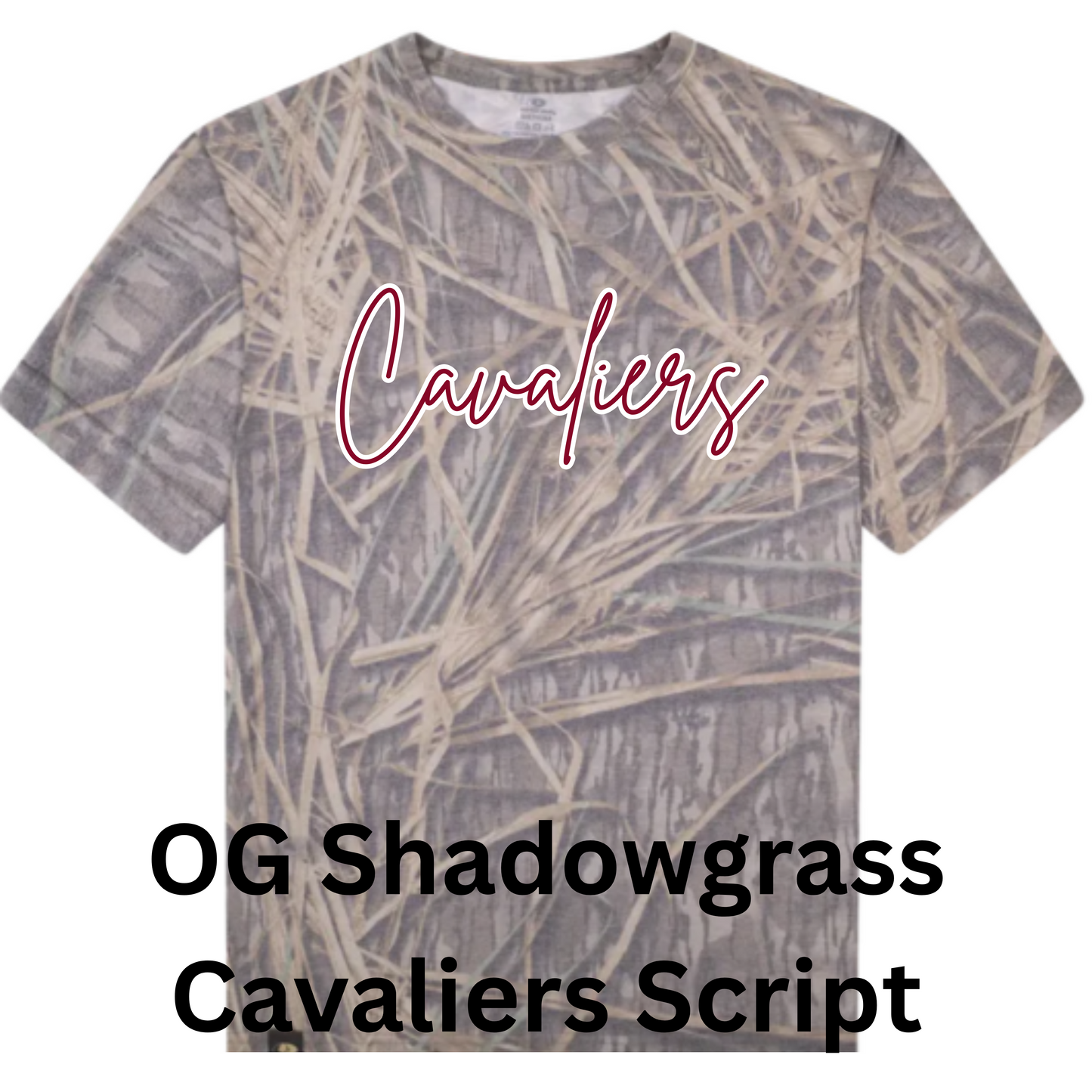 Mossy Oak Washed Out Tee w/ Print - Original Shadowgrass