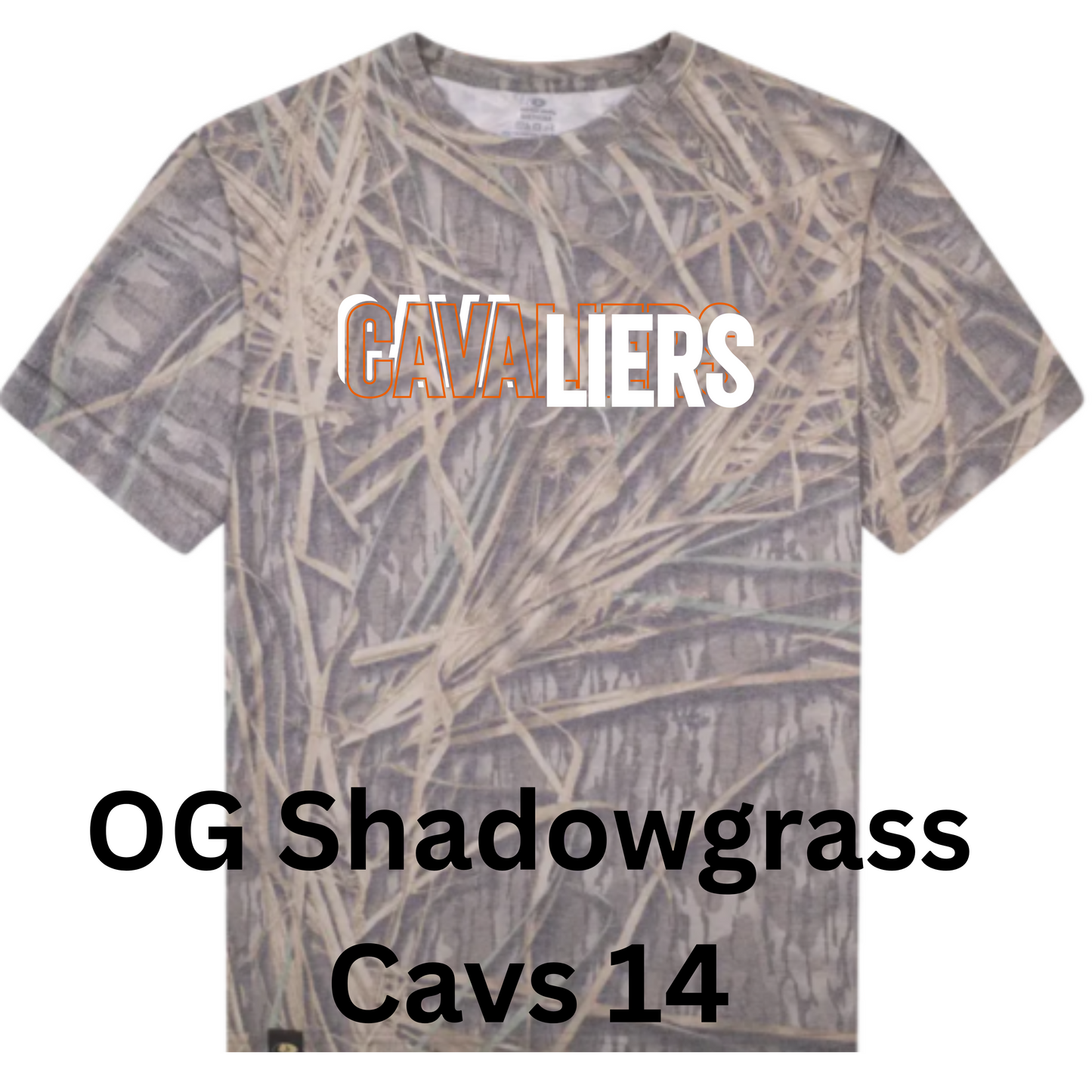 Mossy Oak Washed Out Tee w/ Print - Original Shadowgrass