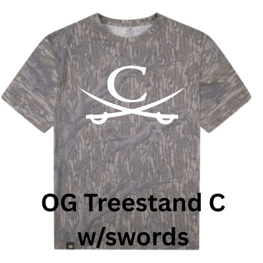 Mossy Oak Washed Out Tee w/ Print - Original Treestand