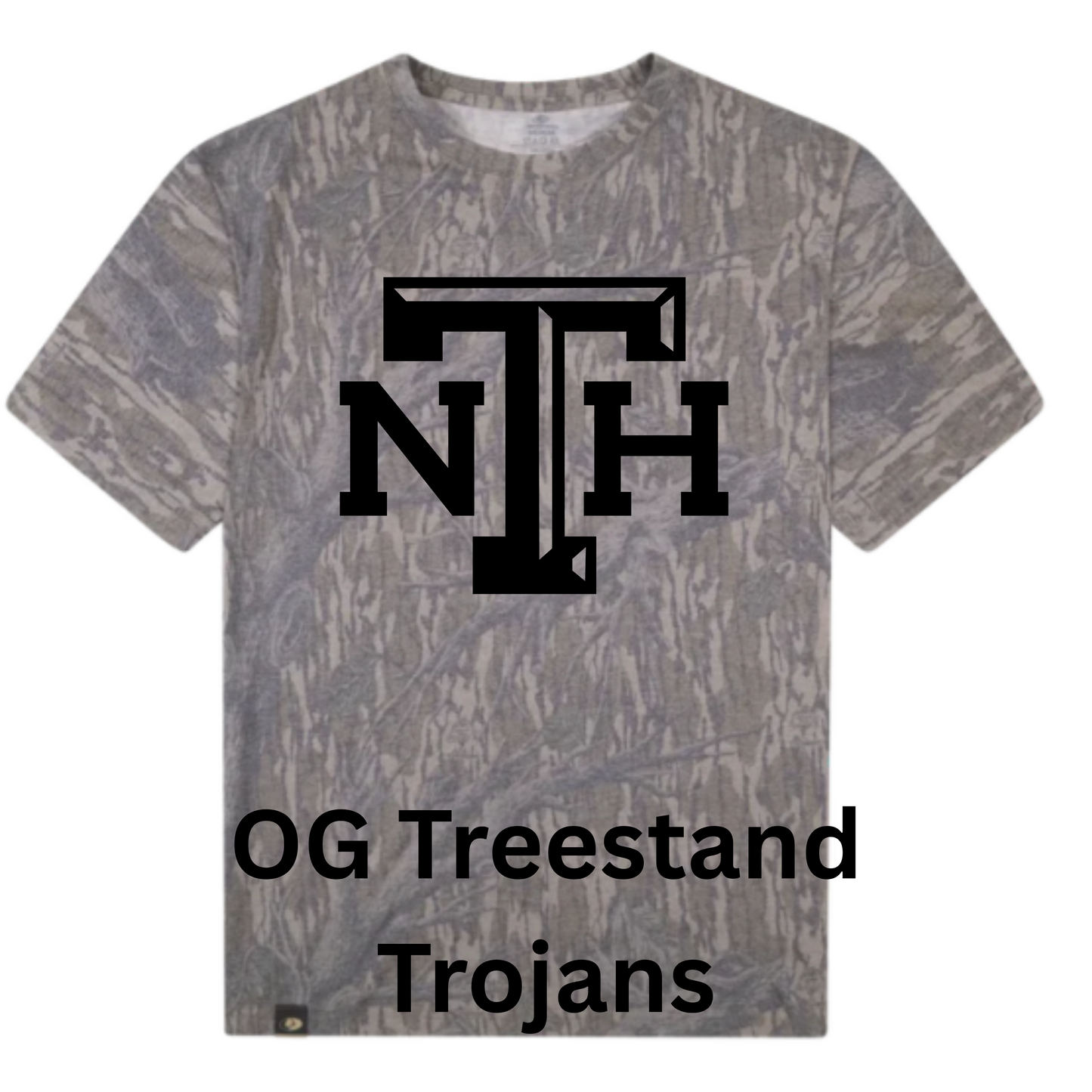Mossy Oak Washed Out Tee w/ Print - Original Treestand