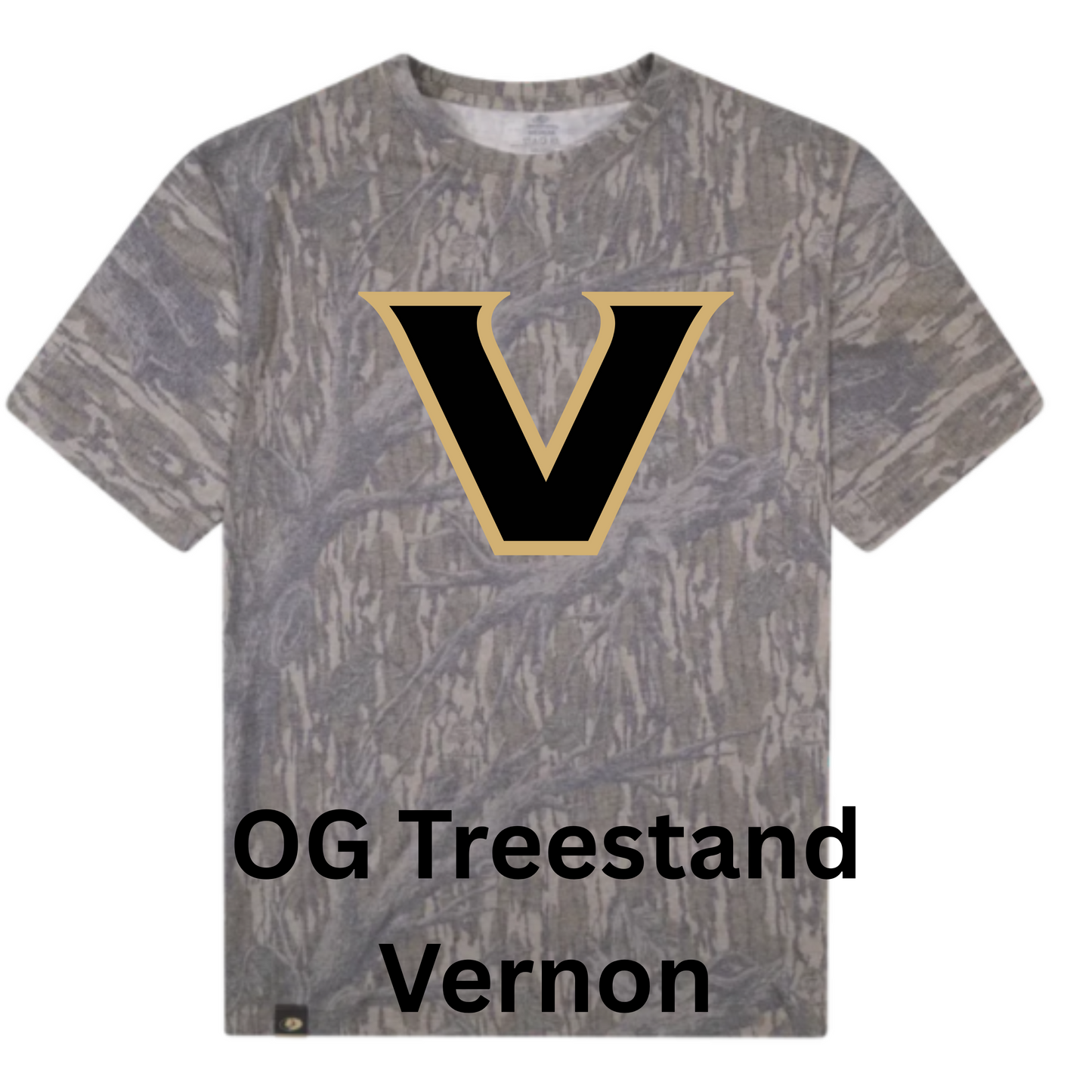 Mossy Oak Washed Out Tee w/ Print - Original Treestand