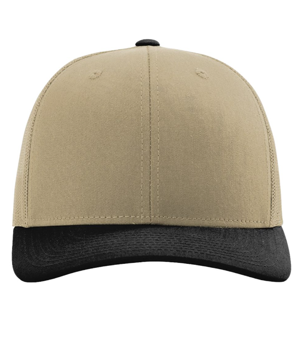 Richardson 112 Trucker - Khaki/Black CMB