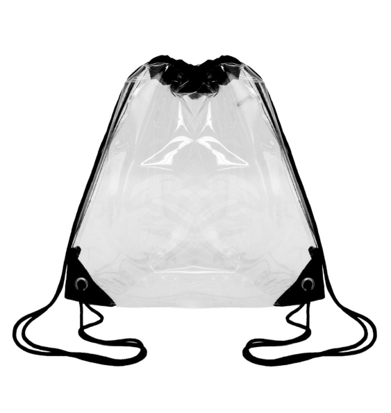 Clear Drawstring Bag