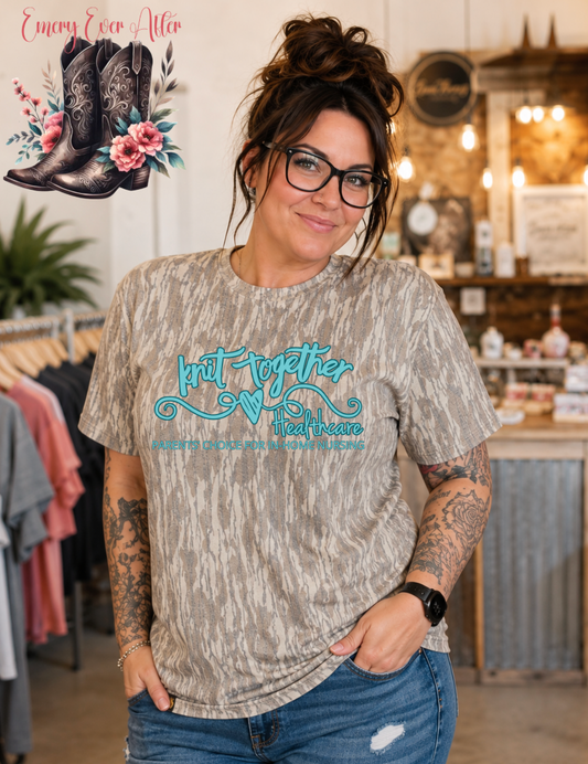 Knit Together Mossy Oak T-Shirt (Adult)