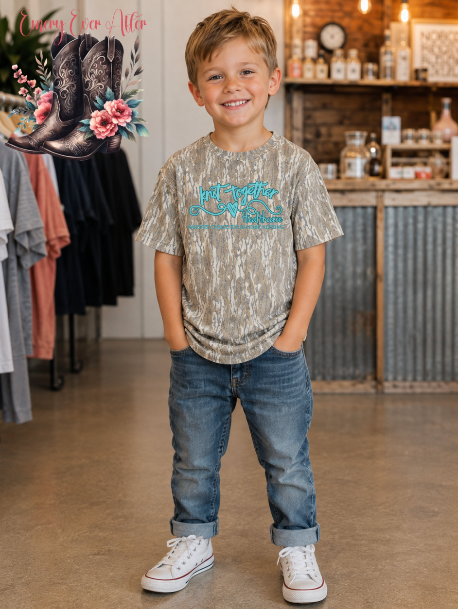 Knit Together Mossy Oak T-Shirt (Youth)