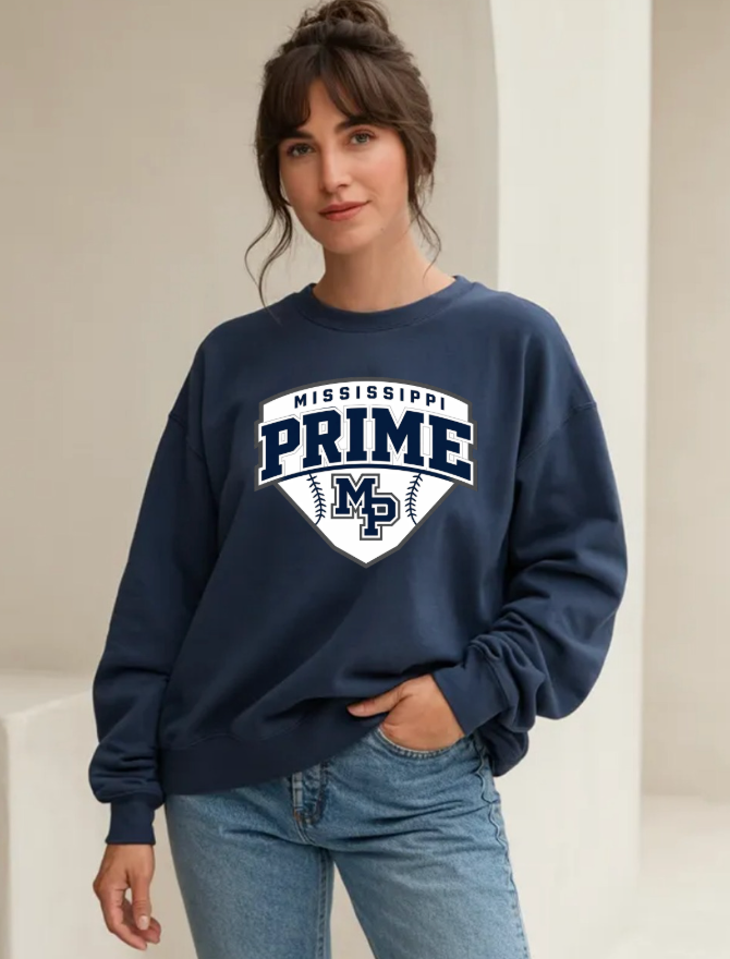 Gildan Navy MP Homeplate Sweatshirt