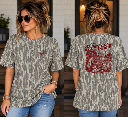 Mossy Oak Golf T-Shirt (Design 1)
