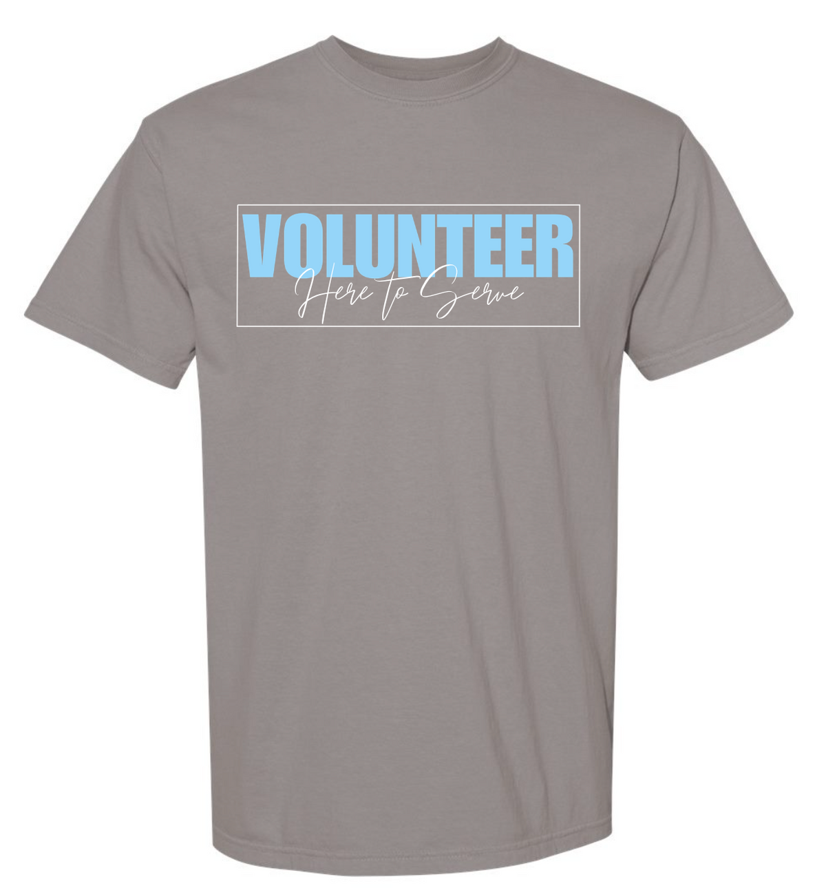 Comfort Color FRDM Volunteer Shirt (Grey)