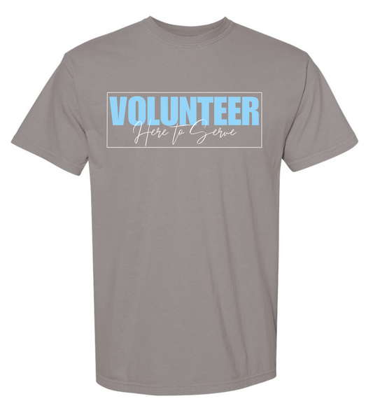Comfort Color FRDM Volunteer Shirt (Grey)