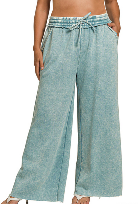PLUS Acid Wash Sweatpants