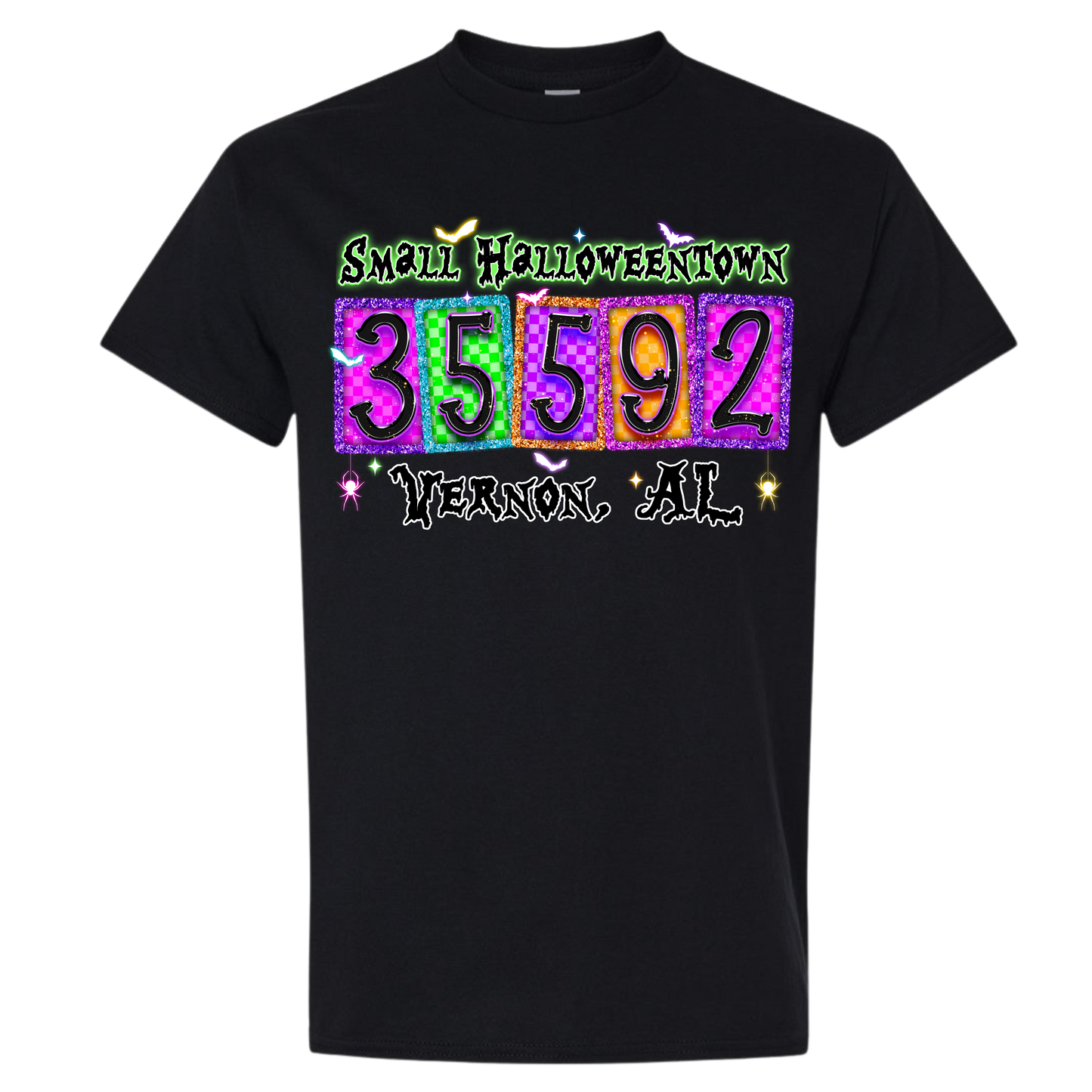Custom Zip Code Halloween T-Shirts