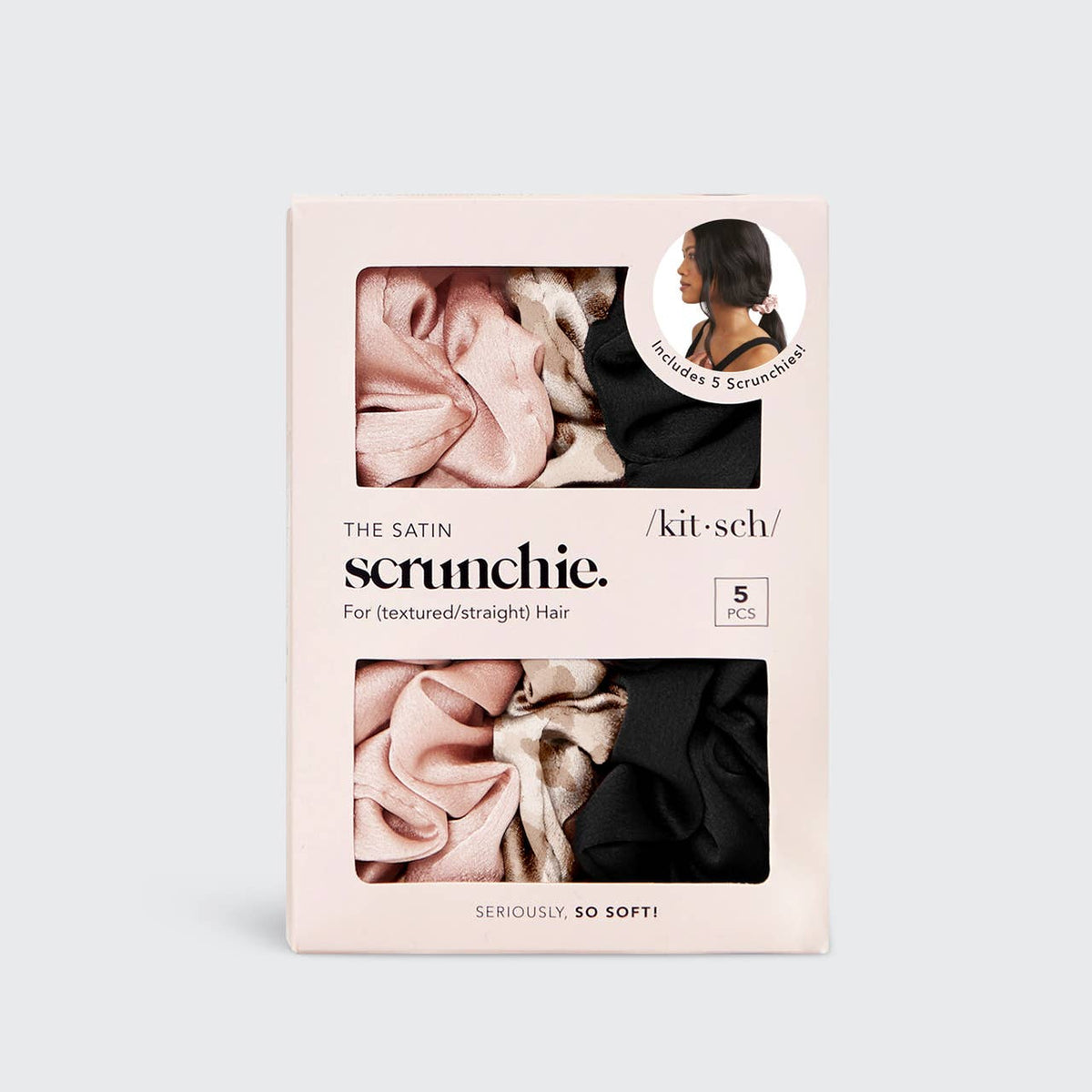 Satin Sleep Scrunchies 5pc