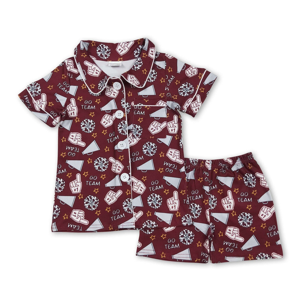 Maroon Go Team Cheer PJs