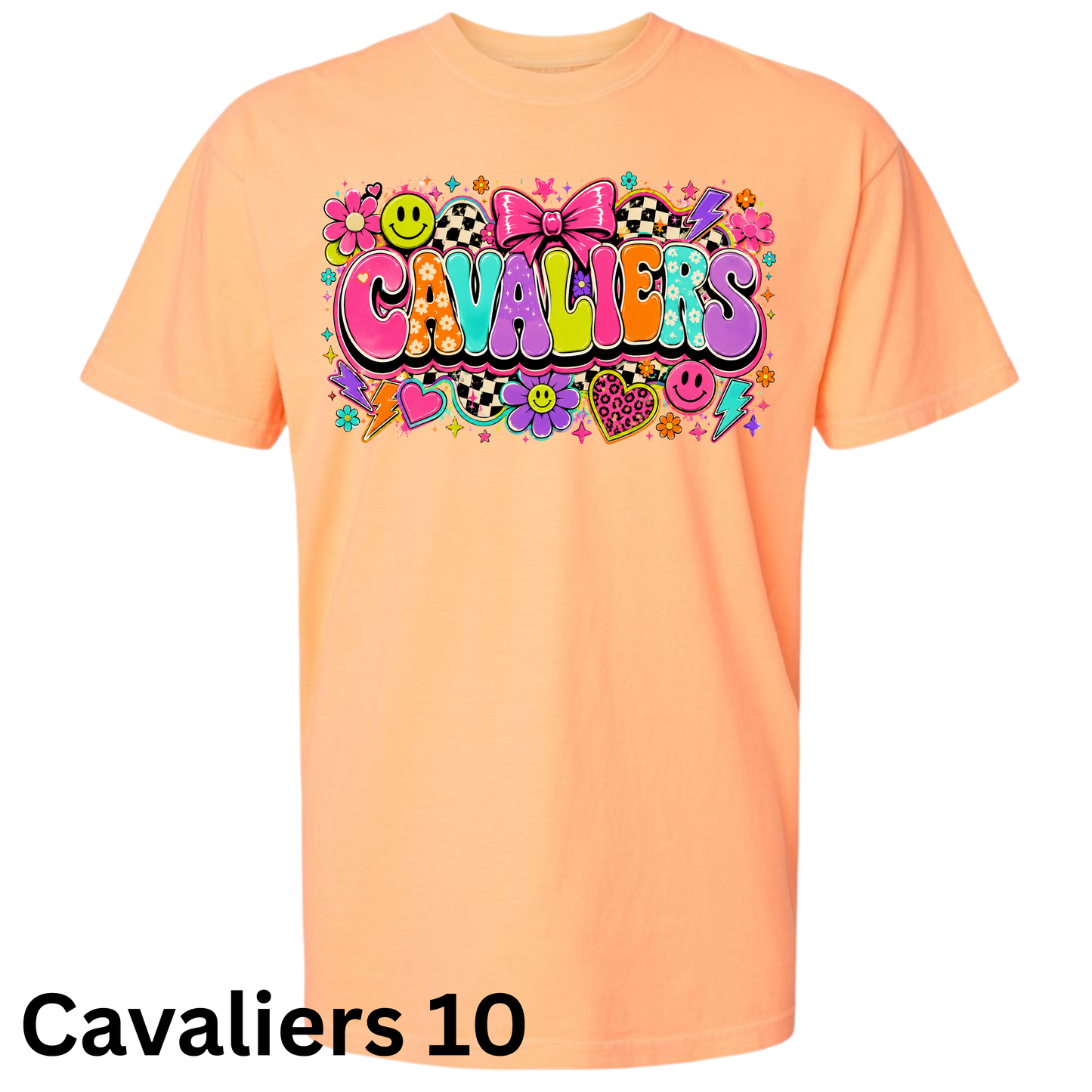 Cavs10 CC T-Shirt (Neon Cantaloupe)