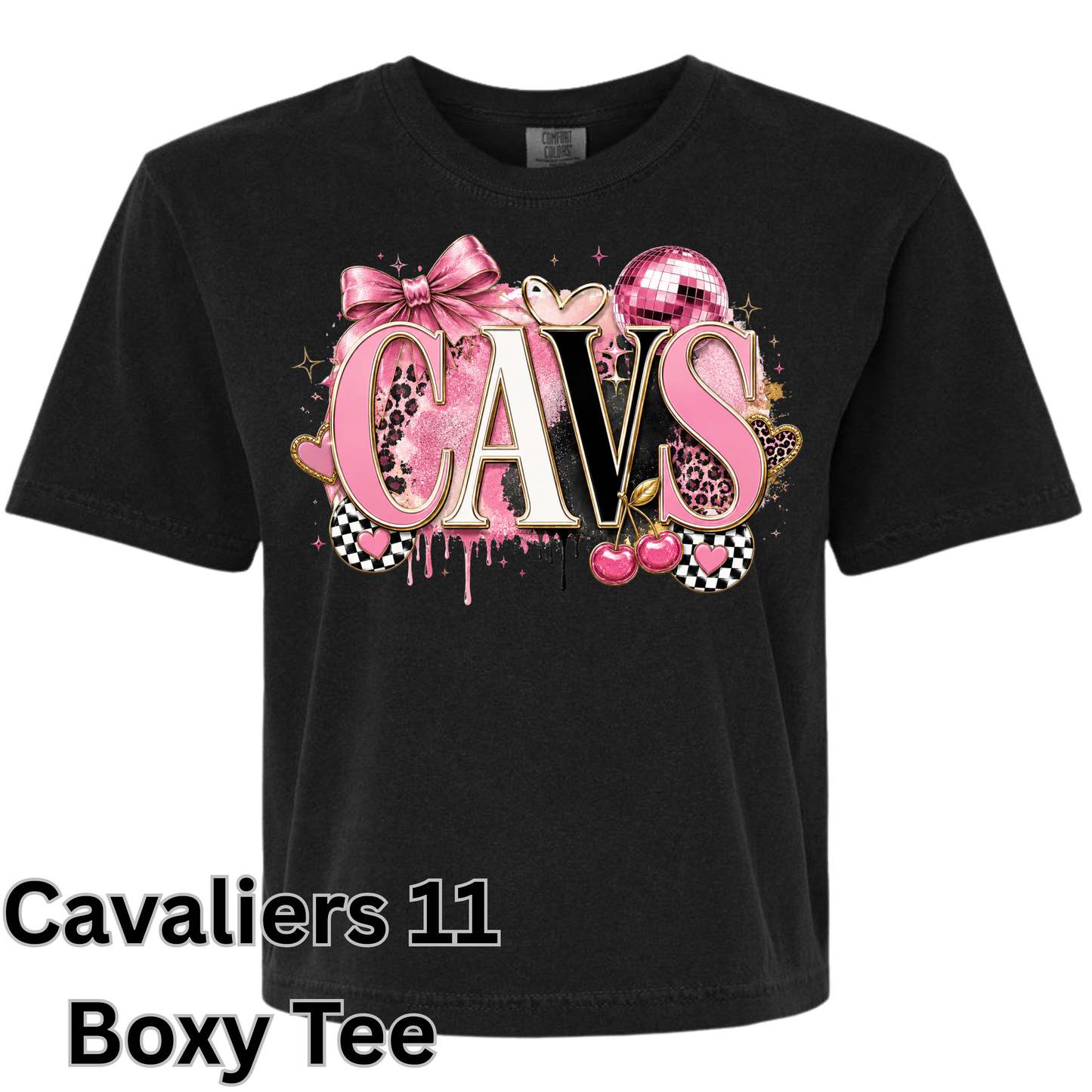 Cavs11 Boxy CC T-Shirt (Blk)