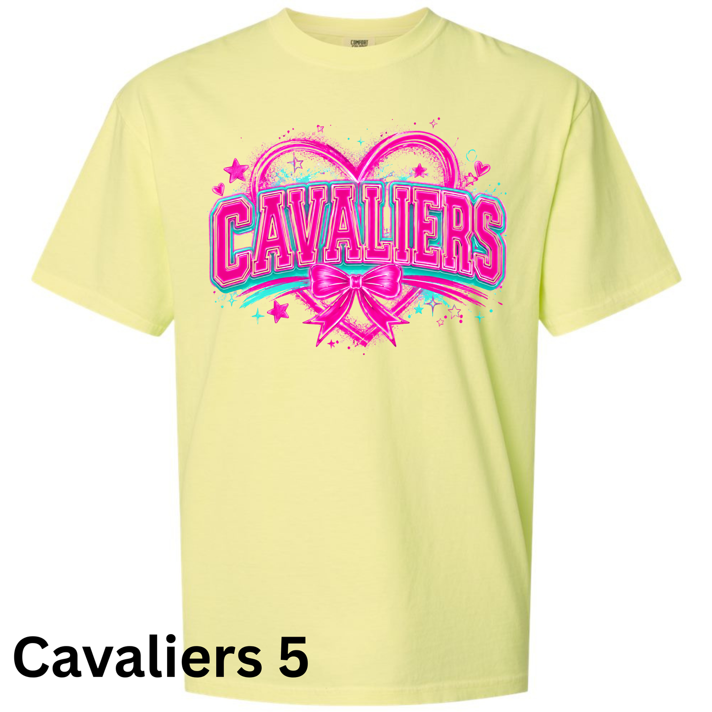 Cavs5 CC T-Shirt (Neon Lemon)
