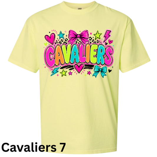 Cavs7 CC T-Shirt (Neon Lemon)