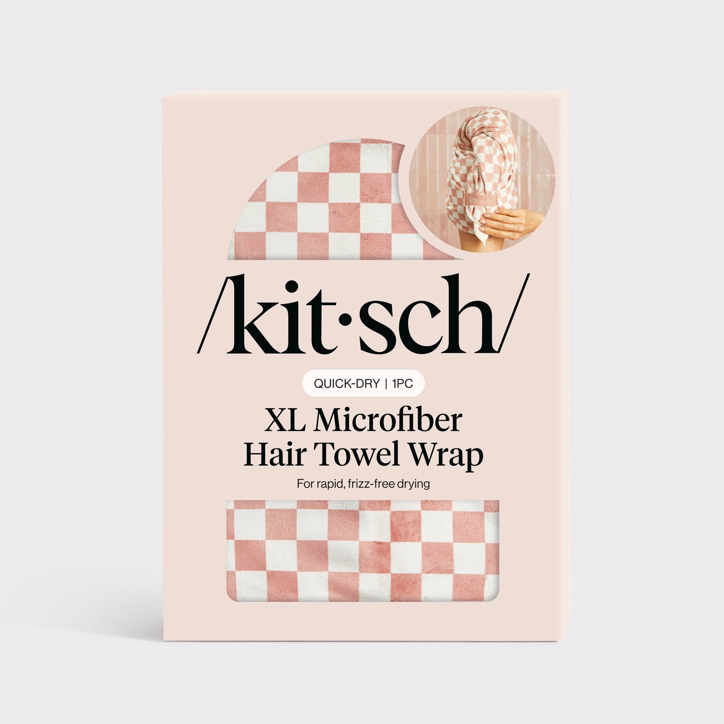 XL Quick-Dry Hair Towel Wrap