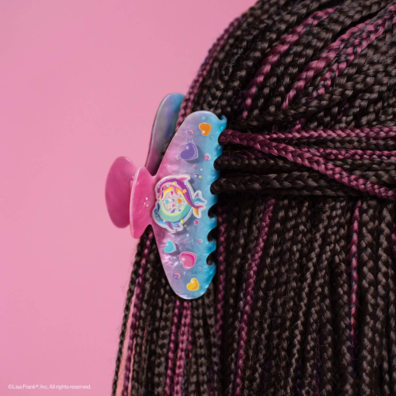 Lisa Frank xKitsch Glitter Claw Clip